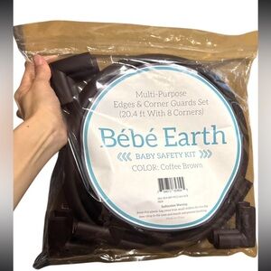 Bebe Earth Multi-Purpose 20.4 ft 8 Edges & Corner Guards Set Baby Safety Kit